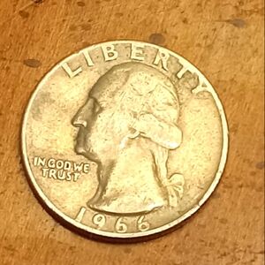 1966 United States Of America Quarter